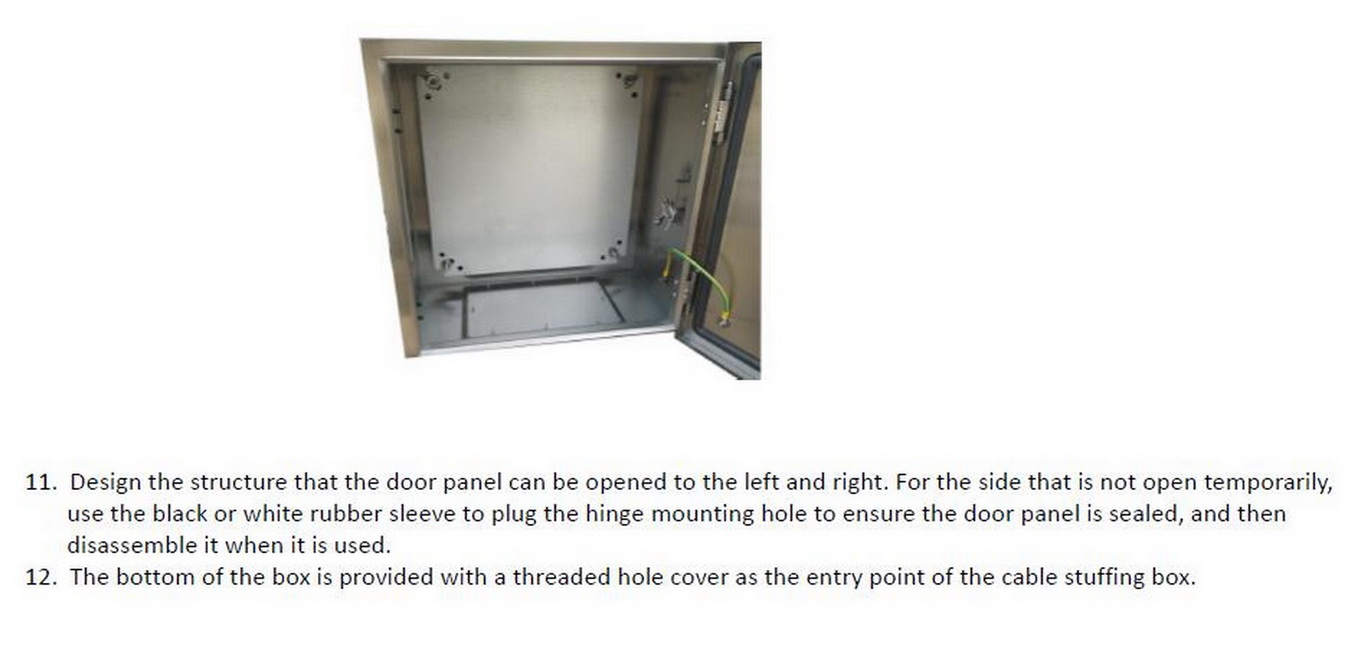 Power Control System IP65 Electrical Panel Enclosure