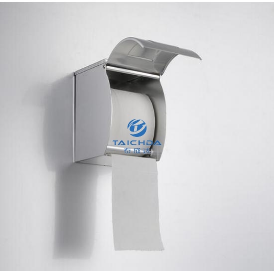 Factory supply washroom waterproof SS304 roll holder dispenser