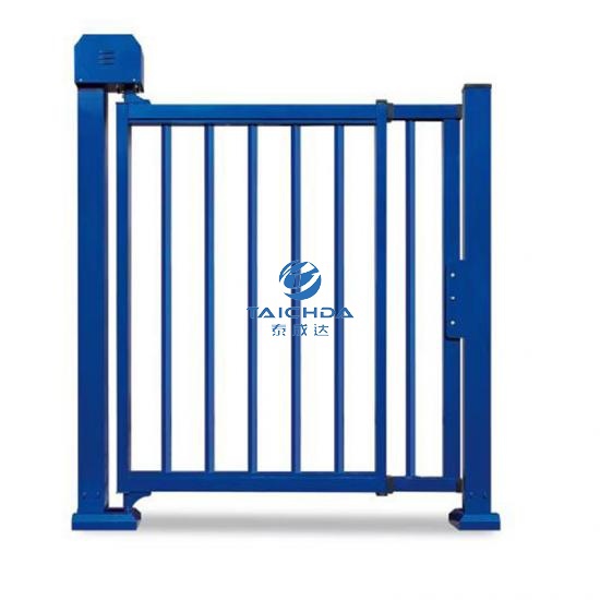 Blue color access control pedestrian gates