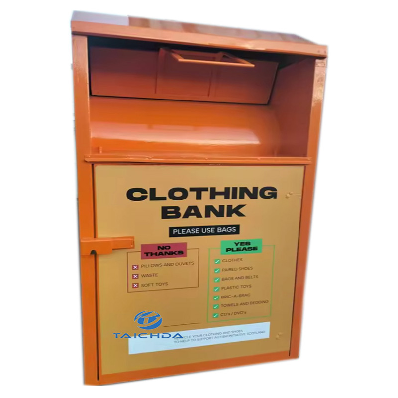 charity clothes donation box