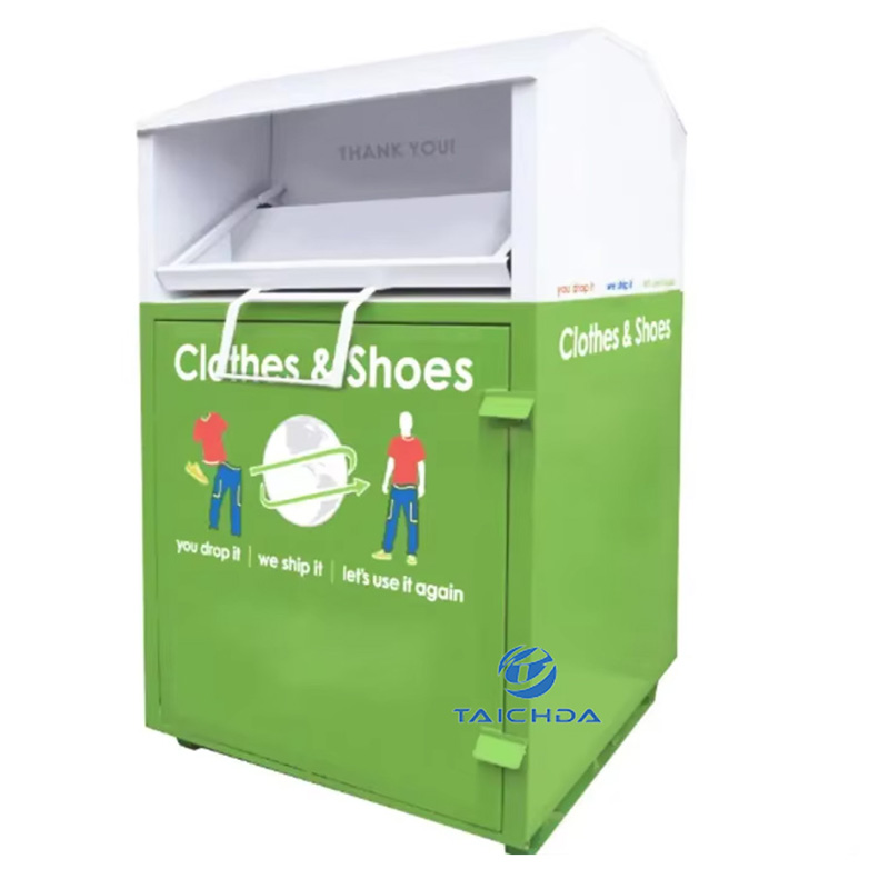 Outdoor clothing collection box