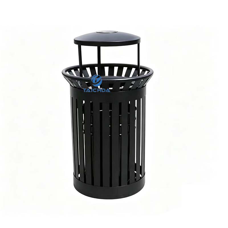 galvanized garbage cans