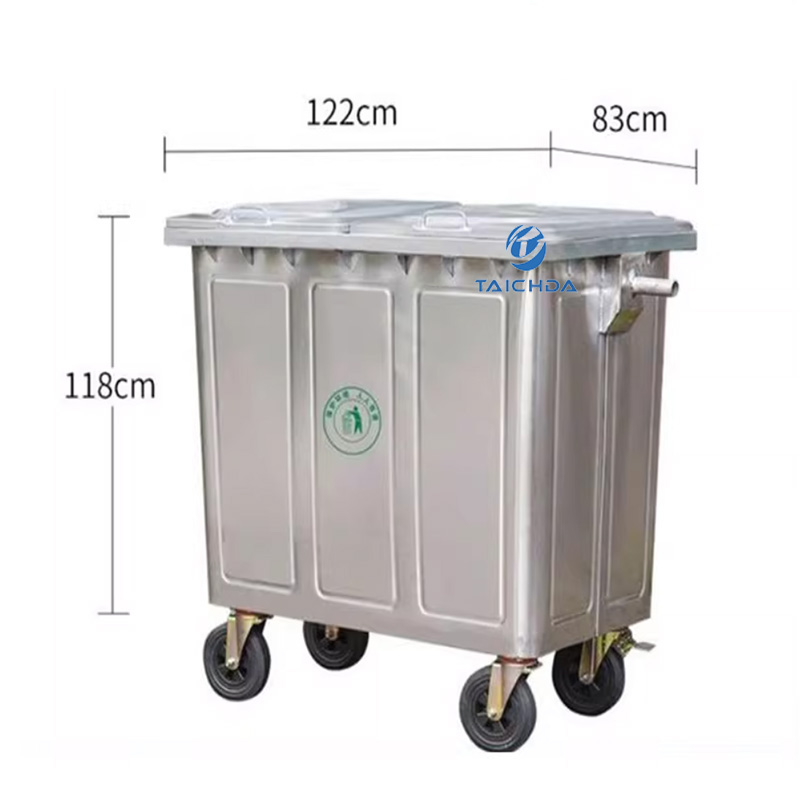 stainless steel Garbage collection bins