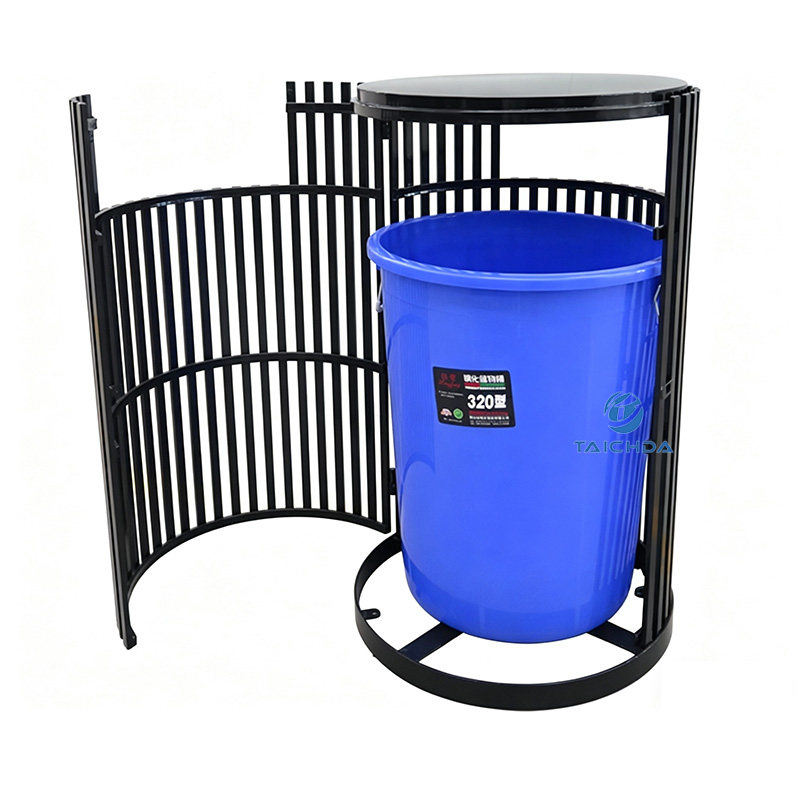 Large capacity trash can