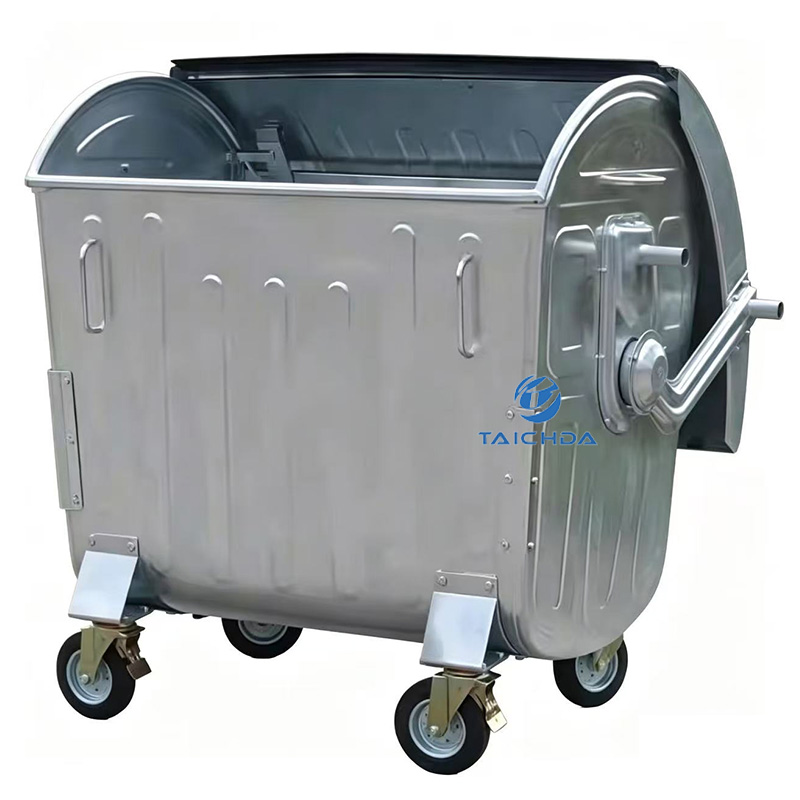 hook lock waste bin