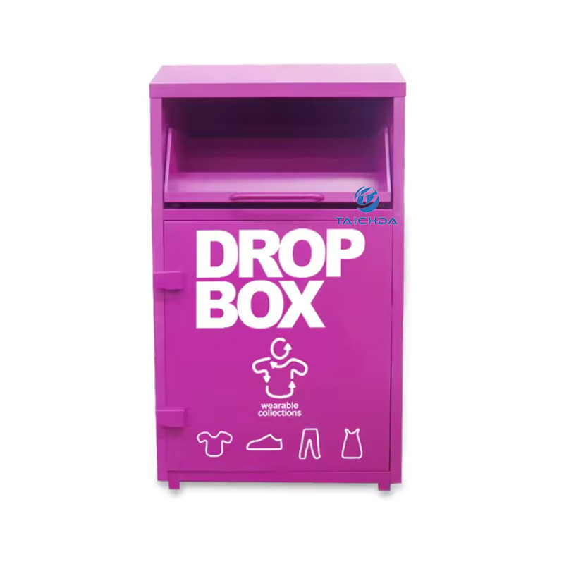 Outdoor Used Apparel Bin
