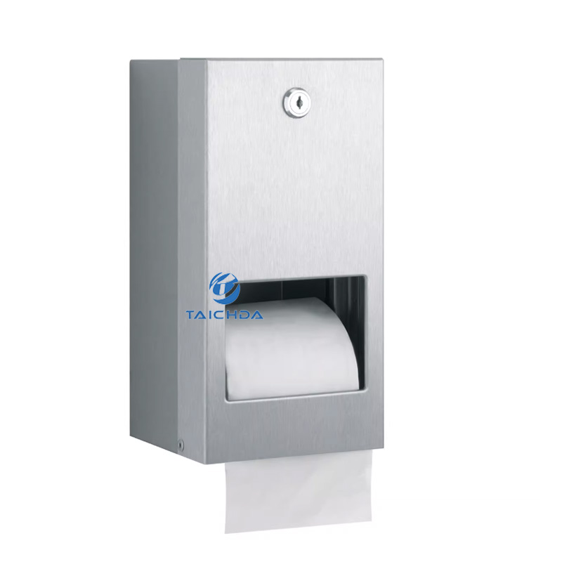 public restrooms paper towel holder