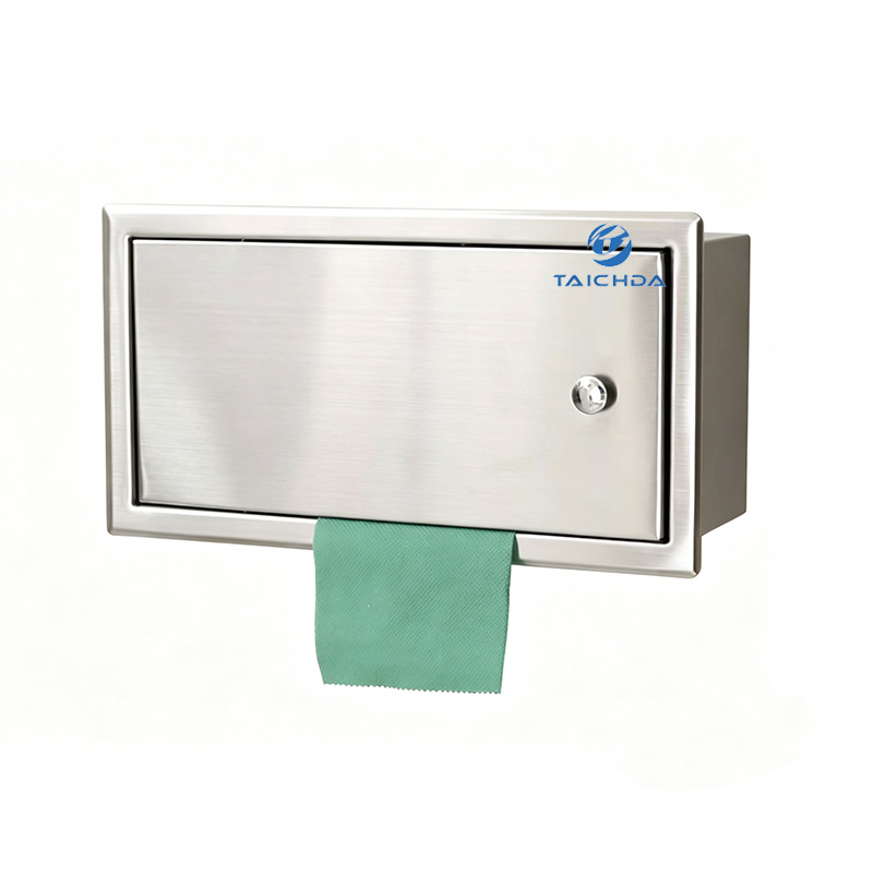Dustproof toilet paper holder