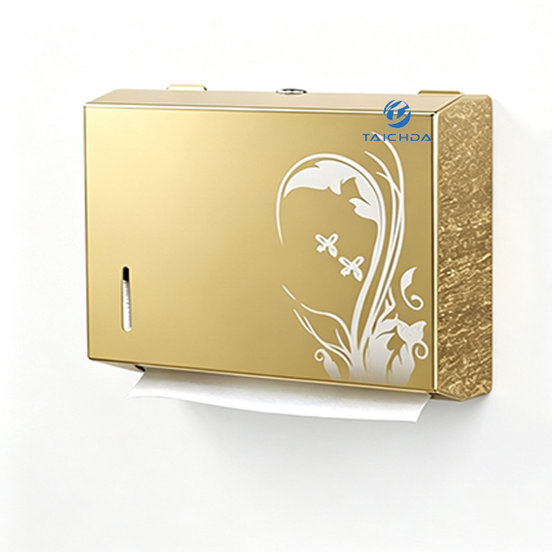 Modern bathroom tissue dispenser