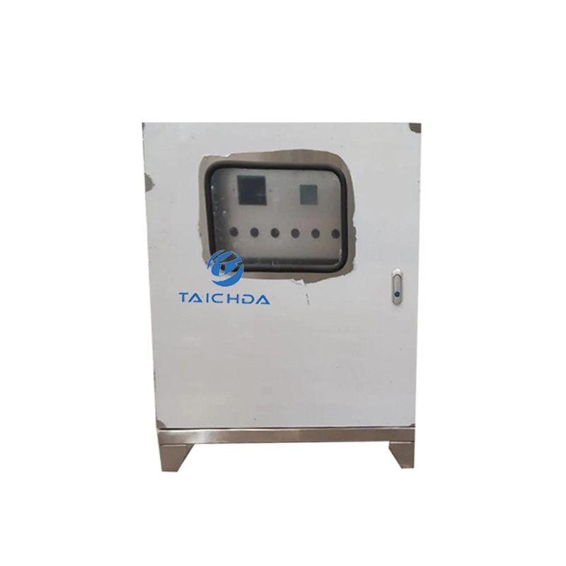 Industrial control cabinet with Viewing window
