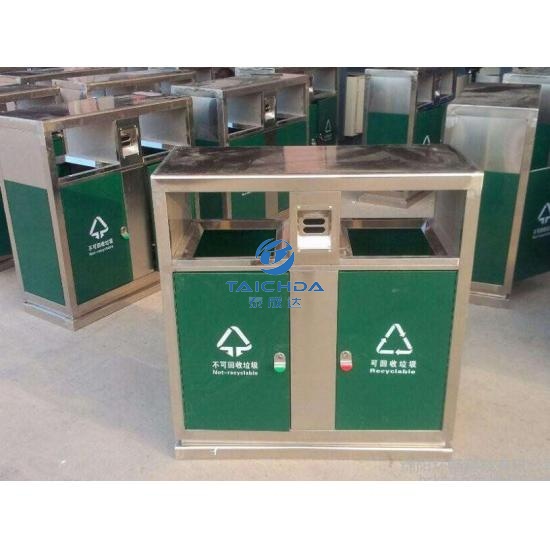 Environmental SS 304 Recyclable Dustbins