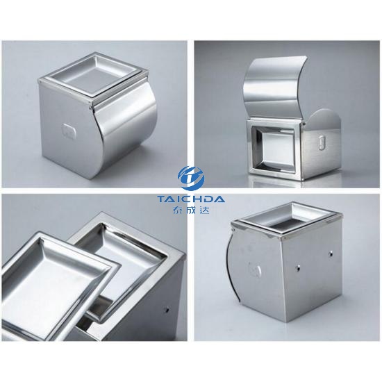 SS304 roll paper holder with ashtray