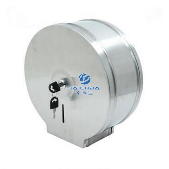 Single roll toilet tissue dispenser functionality