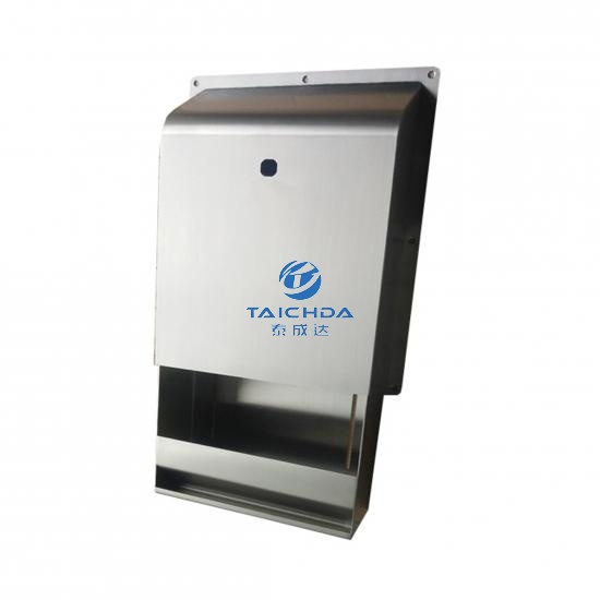 Wall mounted toilet paper towel dispenser