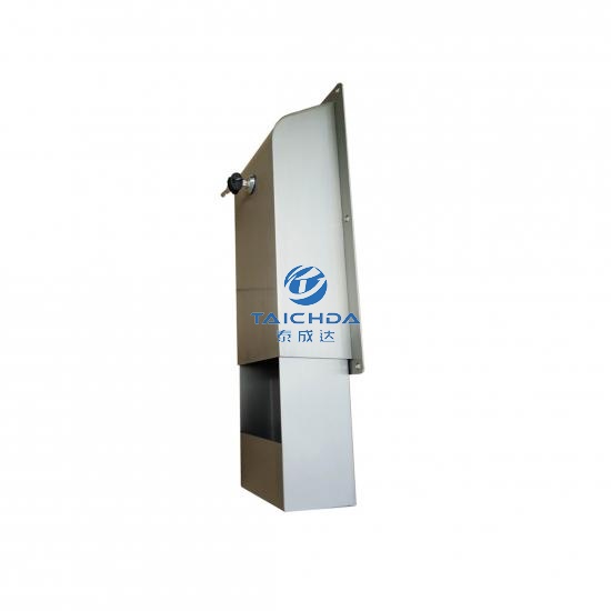 Surface mounted toilet paper towel dispenser