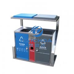 صناديق القمامة القابلة لإعادة التدوير البيئية SS 304